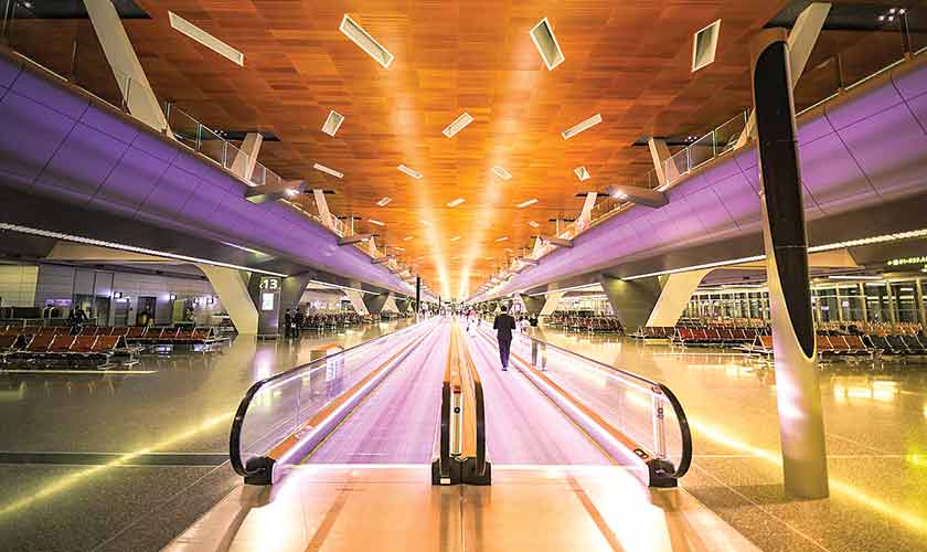 Naim Benjelloun Doha Airport.