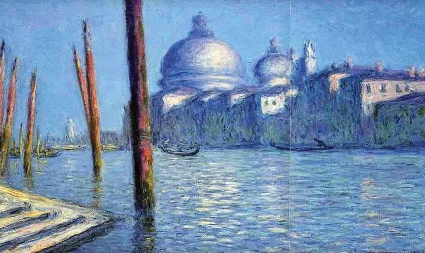 Claude Monet, View of Venice.