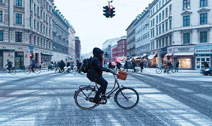Copenhagan is one of the worlds most bike-friendly cities. — Photo by Max Adulyanukosol on Unsplash
