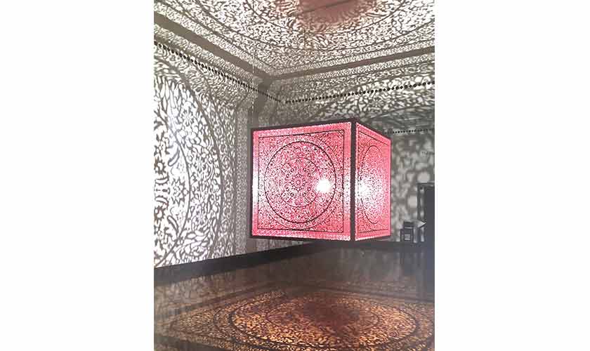 Anila Quayyum Agha: All The Flowers Are For Me - Red Alert 2016.