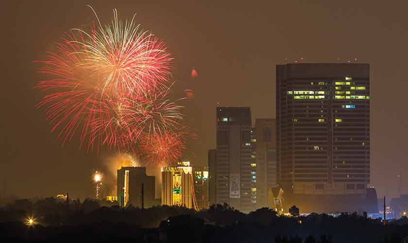 Celebrations in Islamabad. — Photo by Ahmed Sajjad Zaidi