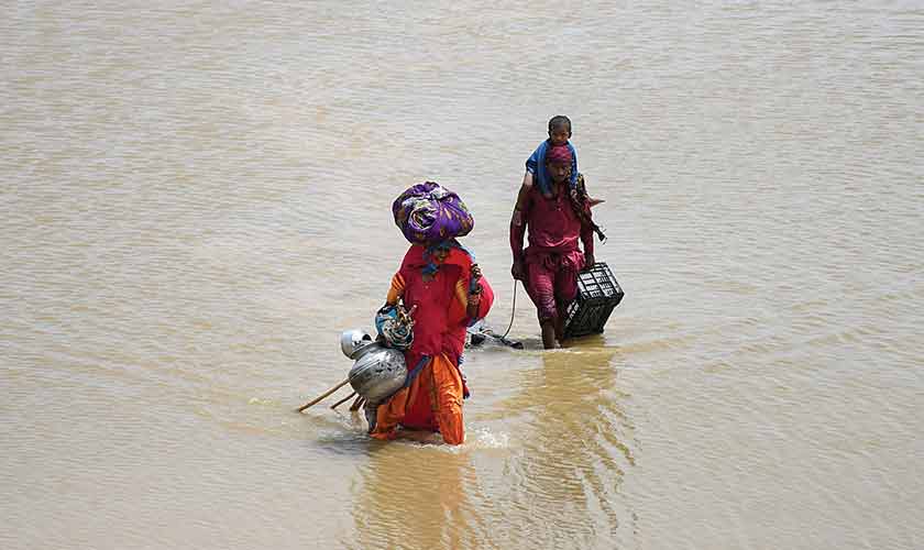 SDG 13: Walking blindly