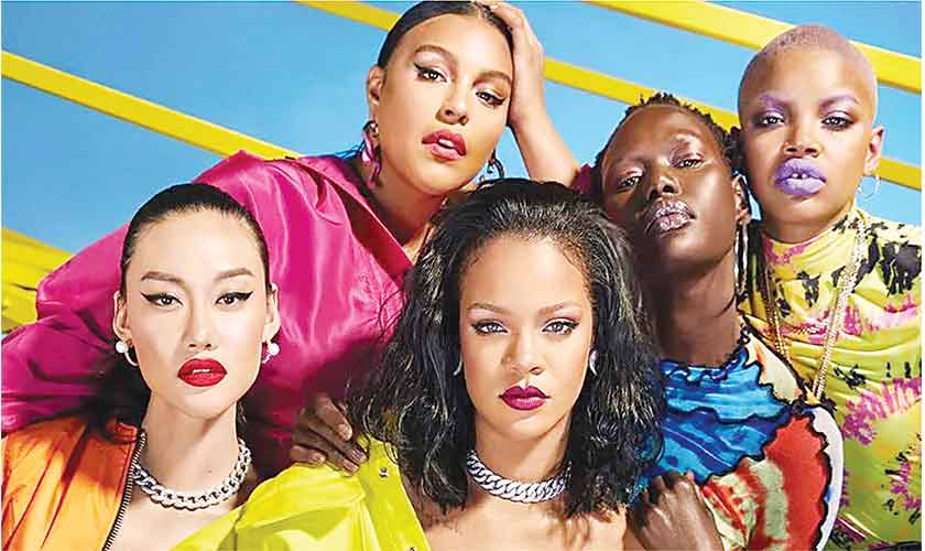 Rihanna’s Fenty Beauty, image courtesy of the brand.