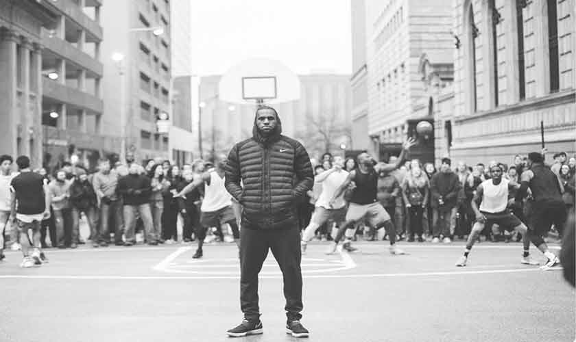 An image from Nike’s Equality campaign that was hailed by Ad Week.