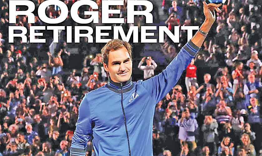 Roger comes of age by installing his champion