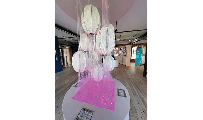 Digital Silk Pattern and Weave Prototype.