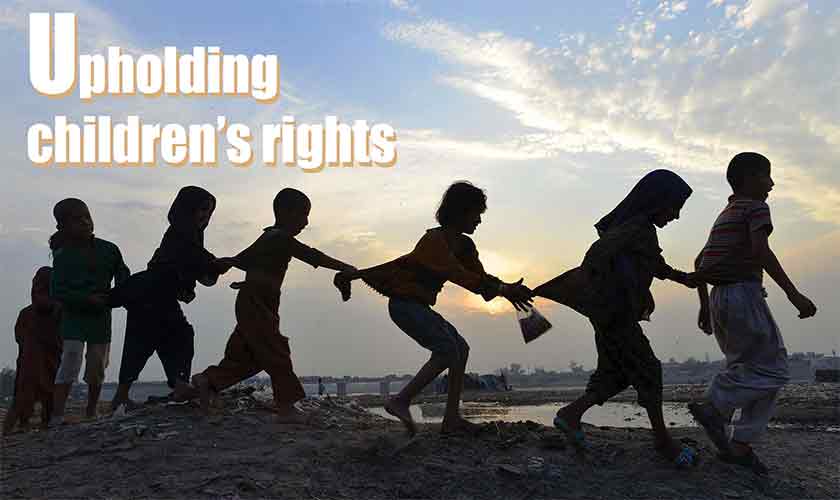 Upholding childrens rights