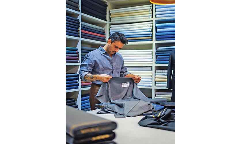 Bespoke business: Omar Farooq crafts his way through the industry