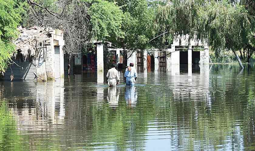 A flood-affected future
