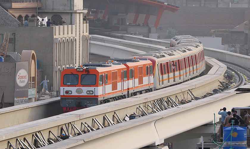 Orange Line Metro Train did virtually nothing to change the way the commuters travel the city. — Photo by Rahat Dar