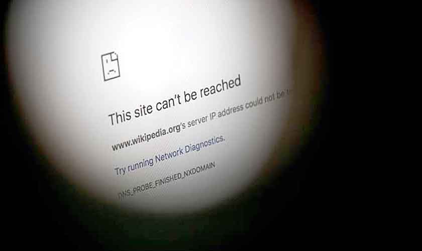 Wikipedia services degraded by PTA