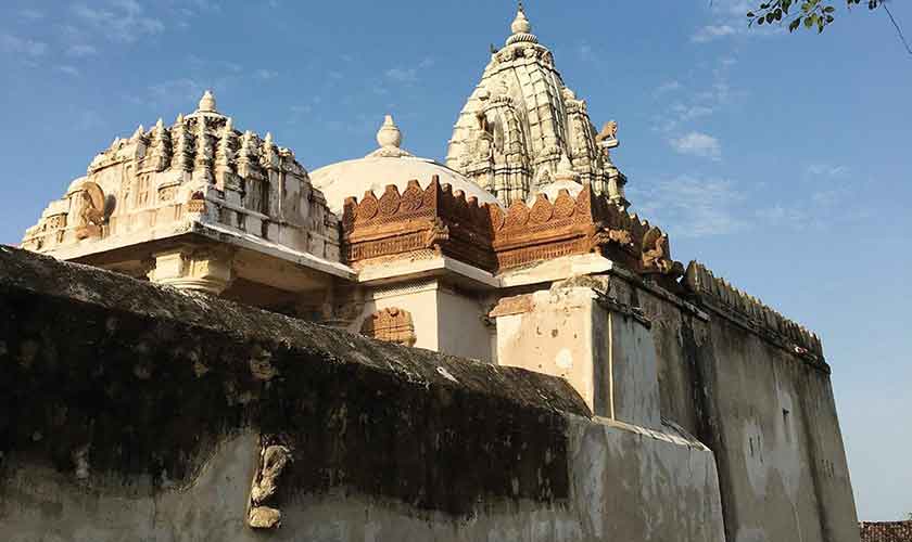 Newly renovated Jain temple in Nagarparkar city.