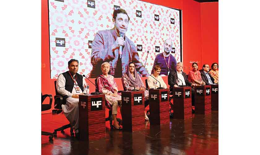 Most of these literary festivals cater to a tiny fraction of English-speaking audience. — Photo by Rahat Dar