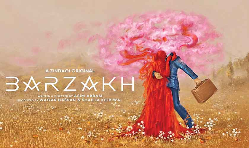 Fawad Khan described Barzakh‘s poster as “abstract beauty and ambiguity that reflects the complexities in navigating human relationships in a post-modern world.”