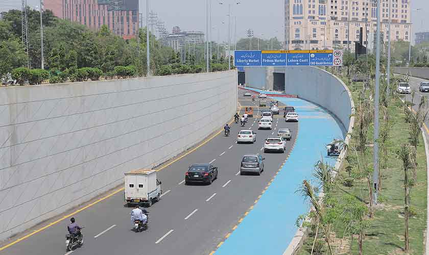 It’s a 700-metre long pavement that runs along the CBD Punjab Boulevard. — Photo: Supplied