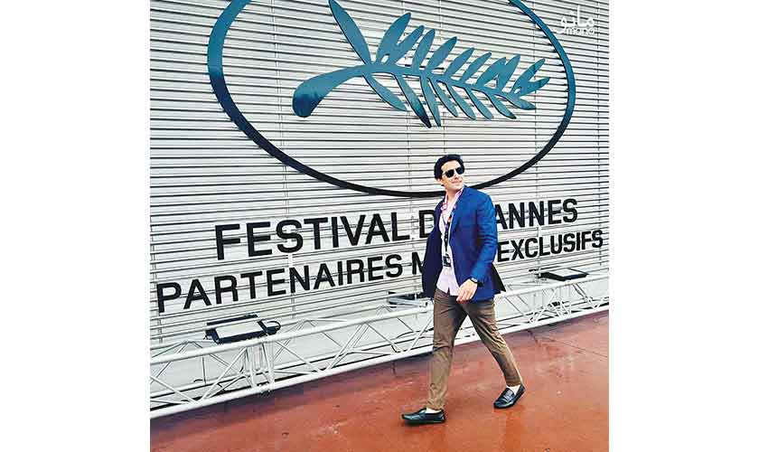 Khizer Riaz at 2023 Cannes Film Festival