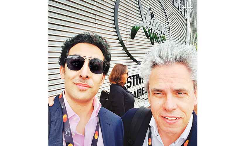 Khizer Riaz and Manuel Cristobal, producers of the upcoming hand-drawn animated film, The Glassworker, showed exclusive footage of the film designed specifically for 2023 Cannes Film Festival.