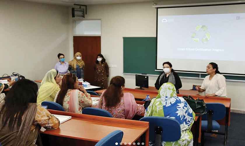 Intsab 2: It seeks to foster an understanding of pressing environmental issues such as water conservation, air pollution and waste management.