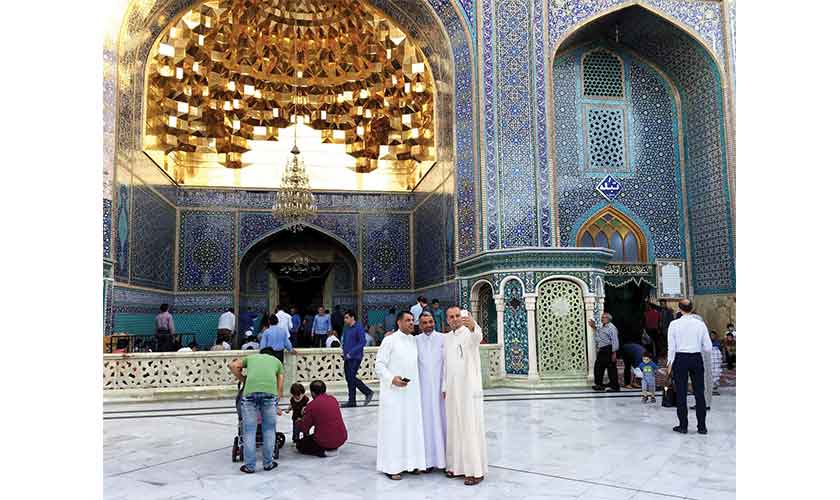 Masoom-e-Qom shrine.