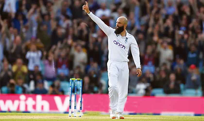 Moeen Ali ends Test career on a high note