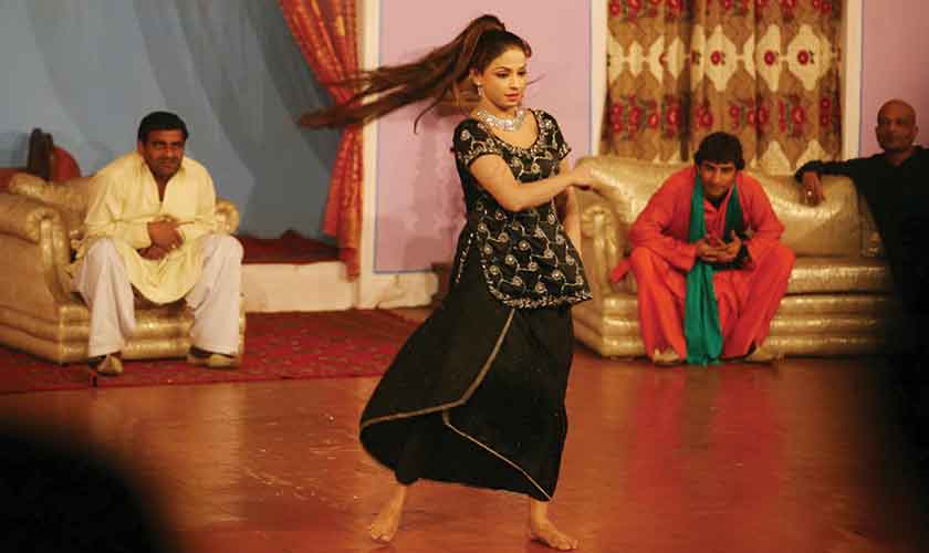 Amir Mir, the caretaker minister for information, says the proliferation of inappropriate dance performances in stage plays is contributing to moral decay — Photo by Rahat Dar