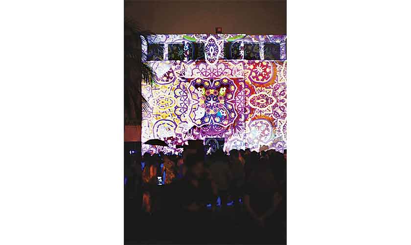 Goethe-Institut brings a light and sound show to the city of lights