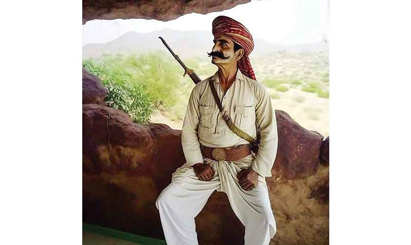 Hero of the  Karoonjhar mountains