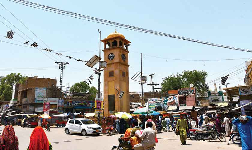 Ghanta Ghar of Shikarpur.