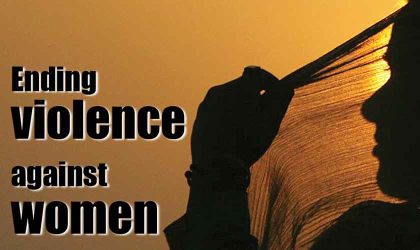 Ending violence against women