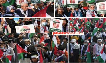 In solidarity with Palestine