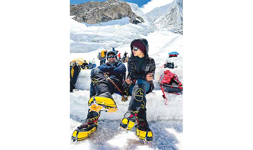 In love with mountains