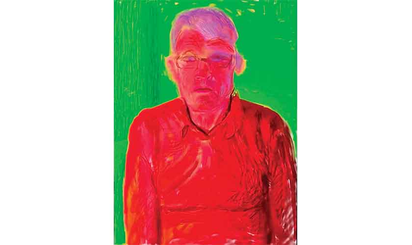 David Hockney, Self-Portrait.