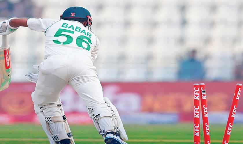 Babar’s lean patch with the bat