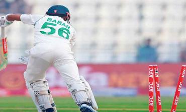 Babar’s lean patch with the bat