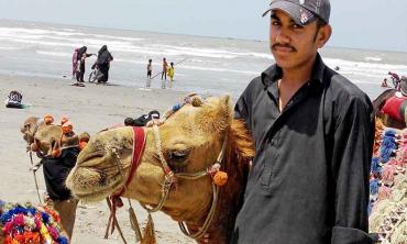 Shabbir Ahmad, camel driver