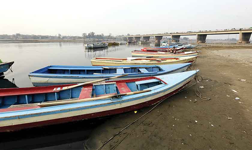The fate of the Ravi River Urban Development Project is in limbo.— Photo by Rahat Dar
