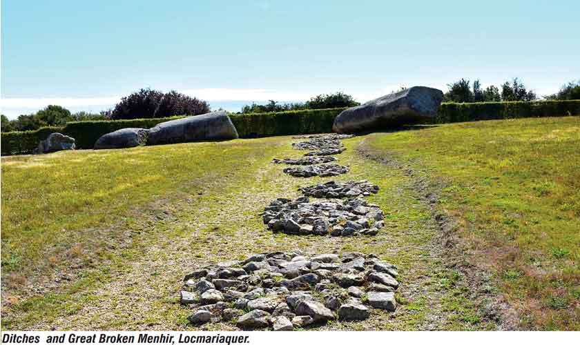 The megaliths  of Locmariaquer