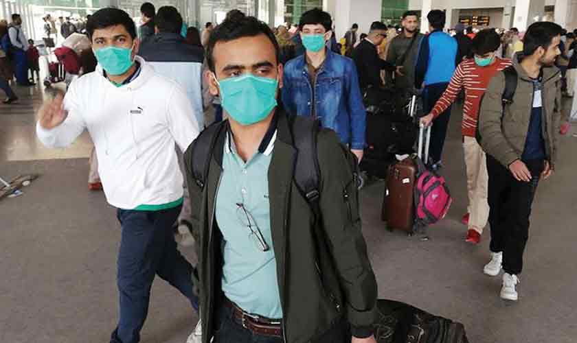 Away from home, calling for help