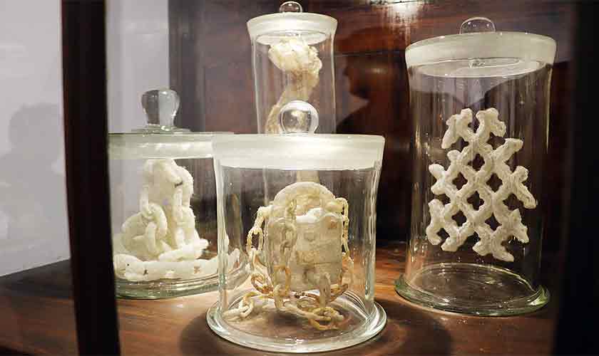 Nairah Sharjeal’s Contained Memoirs visualised on the text provided by Ariba Akhlaq. — Photos: Supplied