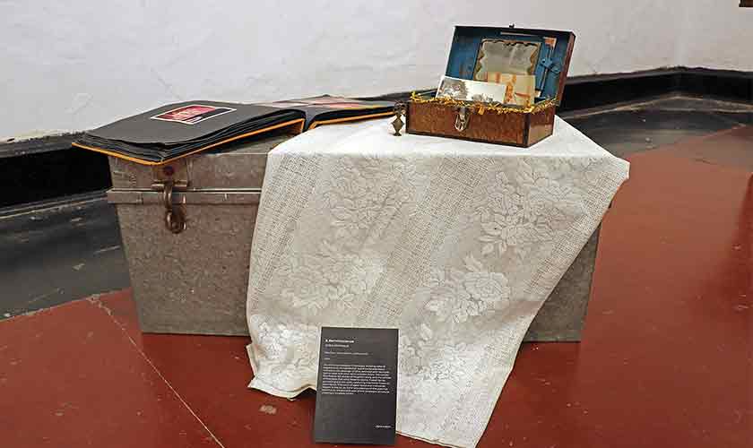 Ariba Akhlaq’s installation.