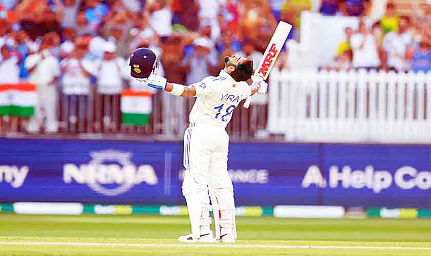 Kohli joins elite club with another hundred | Sports | thenews.com.pk Kohli joins elite club with another hundred | Sports | thenews.com.pk