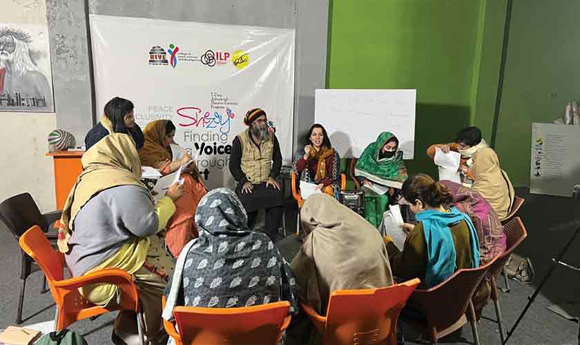 Finding a voice through art