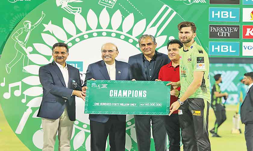 PSL-10 keeps Pakistan flag sky high in the world