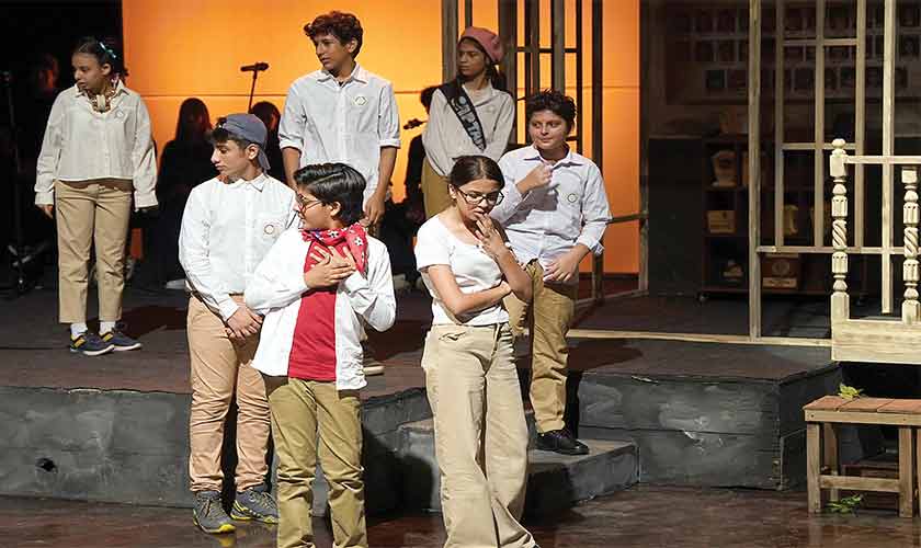 Through song, dialogue and movement, the young performers presented themes of peer pressure, parental neglect, surveillance in digital spaces and academic anxiety. — Images: Supplied