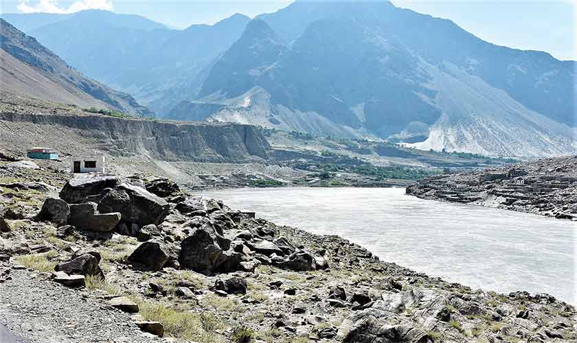 Rock art site of Shatial, on the left bank of the Indus River.— (Photos by the author)