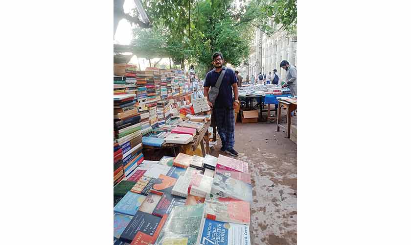 The younger booksellers are well aware of the market prices of both the original and pirated versions, so they tag the books smartly.— Photos by the author