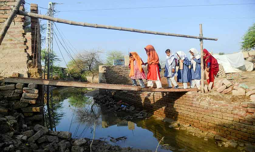 A disrupted education