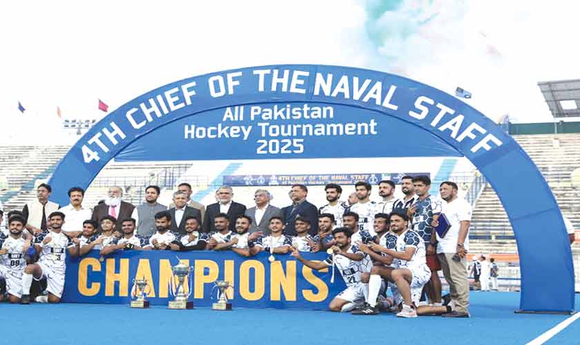 Navy continues to promote sports as Chief of Naval Staff Hockey makes its mark