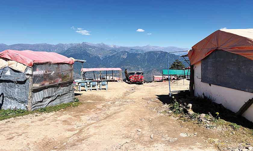 Parking on Paye Meadows.
