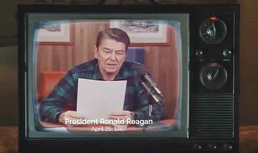 “Reagan’s voice, preserved in grainy monochrome, was once a symbol of authority. In the Ontario ad, it became an instrument of spectacle, an archive mobilised for immediacy.”